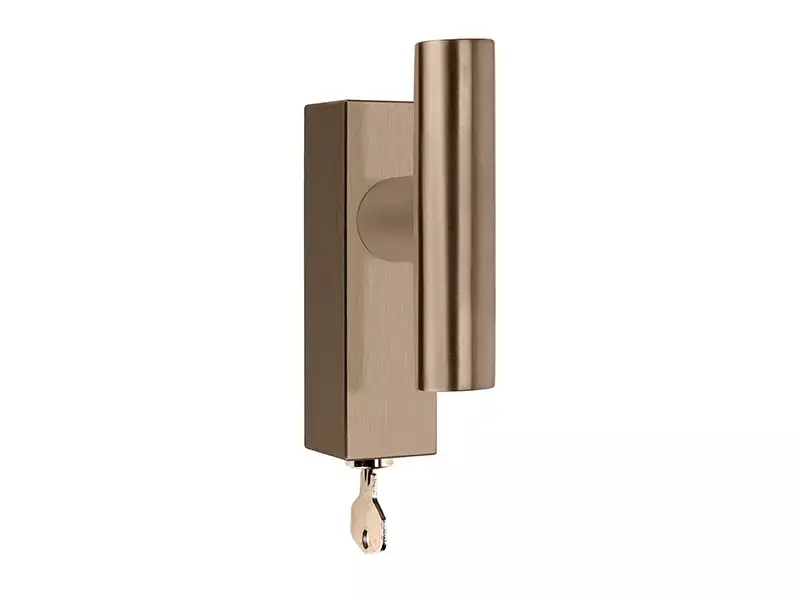 Draaikiep raamkruk PVD licht brons Inc Piet Boon PBI103-DKLOCK